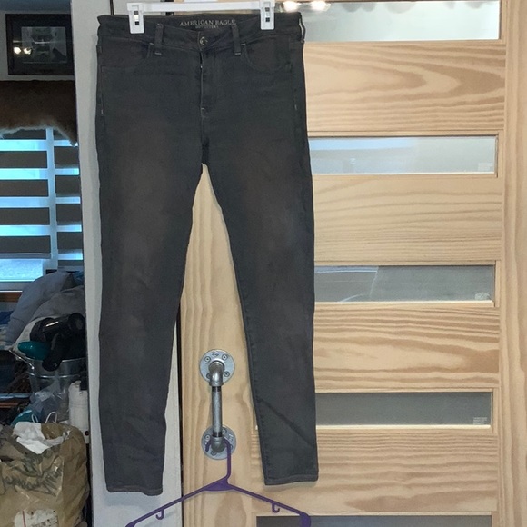 Grayish Purple Pink hue skinny jeans (jeggings) - Picture 1 of 4